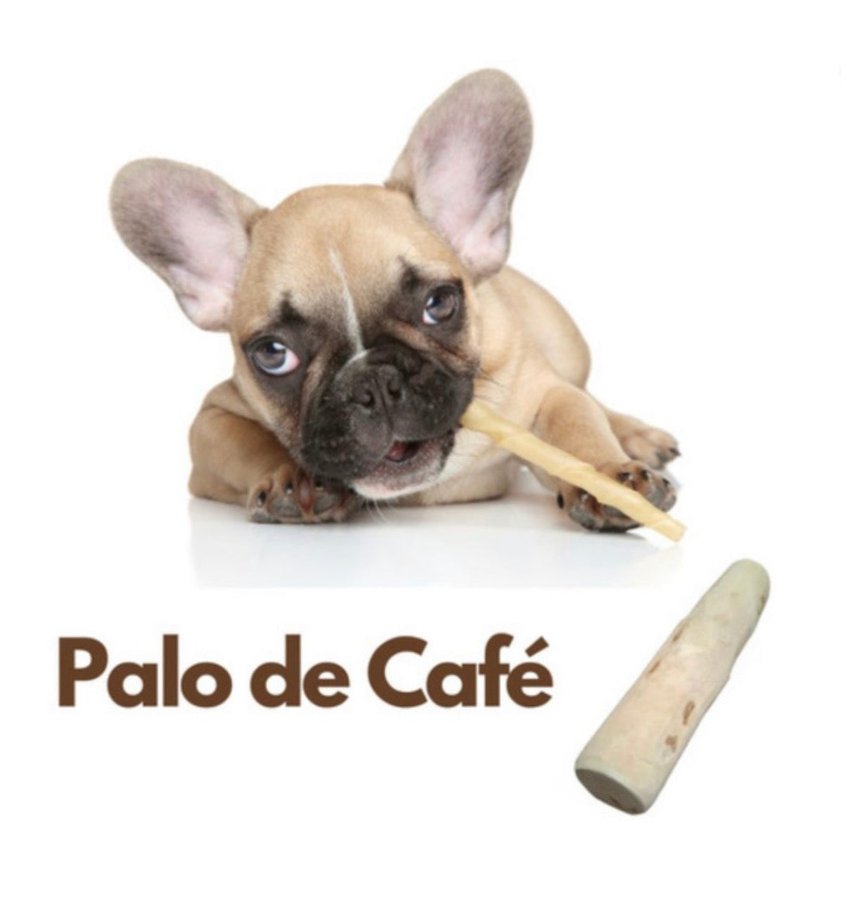 Palo café delgado